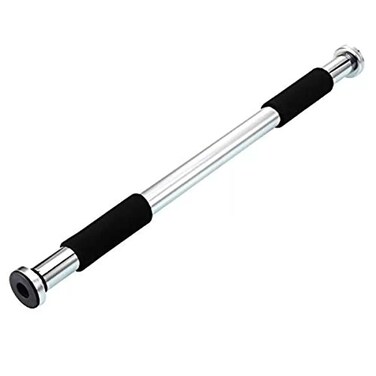 Pro Action Door Gym Bar For Home Workout- Black