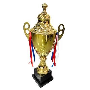 Golden Large Big Metal Sports Tournaments Award Trophy Cup- 51cm