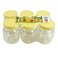 Sunpet Multipurpose Medium Size Top Yellow Plastic Medium Food Storage Container- 6X500ml