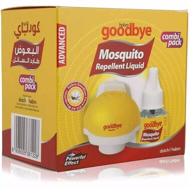 Habro Goodbye Mosquito Repellent Liquid- 45ml
