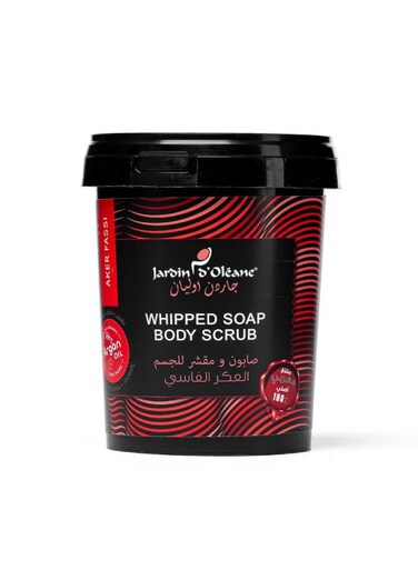 Whipped Soap Body Scrub Aker Fassi Red 500Grams
