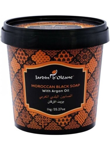 Moroccan Black Soap With Argan Oil 1Kg