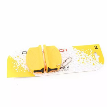 Classy Touch Knife Sharpener For Filing And Polishing The Knife- Yellow