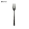 Kovar Stainless Steel Black Cake Fork Set- 6Pcs