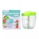 Easy Spin Cutter Food Chopper Bowl- Green