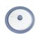 Kovar Universal Silicone Glass Lid Covers 3In1 For Pots And Pans Sized 28Cm, 30Cm And 32Cm- Gray