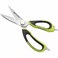Royalford 7 in one multipurpose Kitchen scissor Black and Green (RF7660)