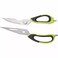 Royalford 7 in one multipurpose Kitchen scissor Black and Green (RF7660)