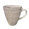 Ceramic Rustic Flare Stoneware Coffee Mug- White