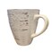 Ceramic Rustic Flare Stoneware Coffee Mug- White