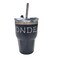 Classic Premium Stainless Steel Double Wall Insulated Coffee Cup with Lid and Straw- Black