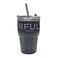 Classic Premium Stainless Steel Double Wall Insulated Coffee Cup with Lid and Straw- Black