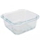 Airtight Glass Container, Food Storage Containers with Snap Locking Lids- 370ml