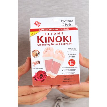 Kinoki Detox Foot Pads 10 Patches Per Box