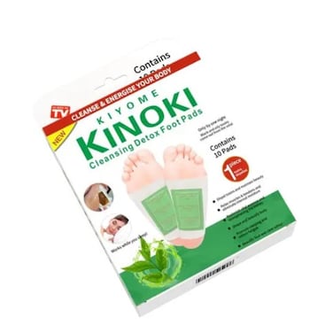 Kinoki Detox Foot Pads 10 Patches Per Box