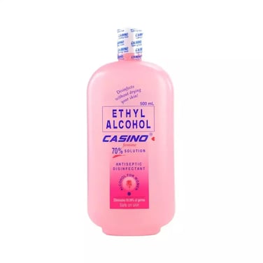 Casino Ethyl Alcohol 70% Solution Antiseptic Disinfectant for Women- 500ml
