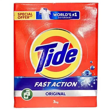 Fast Action Laundry Detergent Powder Original Scented- 3kg