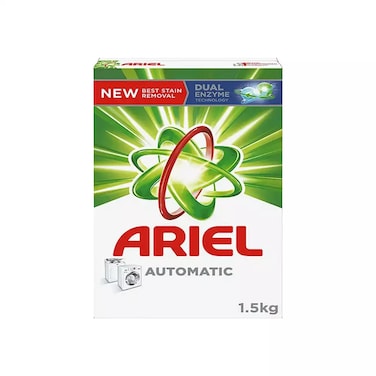 Automatic Laundry Detergent Powder with Dual Enzyme Technology- 1.5Kg