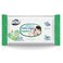Fragrance Free Baby Wipes With Organic Aloe Vera And Chamomile Extract- 80 Sheets