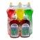 Super Power Mactol Liquid Dishwash And Disinfectant With Strawberry, Lemon And Apple Fragrance- 3X1Ltr and 2X500ml