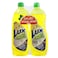 Dishwashing Liquid Soap With Lemon Essence For Sparkling Clean Dishes- 2X725ml