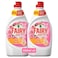 Fairy Max Plus Rose Bloom Fragranced Dishwashing Liquid- 2X600ml