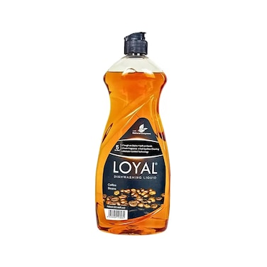 Loyal 5 In 1 Dishwashing Liquid With Coffee Beans Fragrance and Natural Enzymes- 700ml