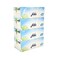 Masafi Pure Soft White Facial Tissue Paper 170 Sheets X 2Ply Skin Care Facial Tissue- 4Pcs