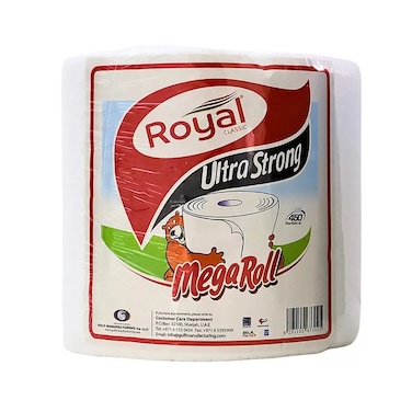 Royal Classic Ultra Strong Mega Roll Paper Towel- 350 Meters