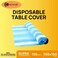 Kovar Sufra Disposable Plastic Table Cover Tablecloth-100X100Cm Size -150 Sheets