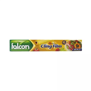 Falcon Extra Quality Cling Film Food Wrap Roll For Fresh Storage- 100 Sqft