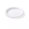 Falcon Disposable Foam Plate White Foam Plate 10 Inch- 25Pcs