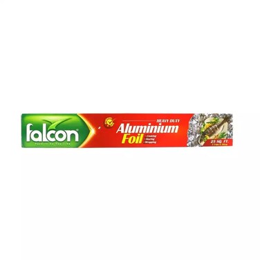 Falcon Aluminium Foil Paper Roll For Cooking Wrapping- 25 Sq. Ft