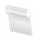 Foodpack Disposable Clear Plastic Tea Spoons 5Inch Size- 50Pcs