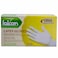 Falcon Pre Powdered Natural Rubber Gloves, Medium- 100Pcs