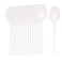 Hotpack Plastic Spoon Disposable White Spoons 16Cm- 50Pcs