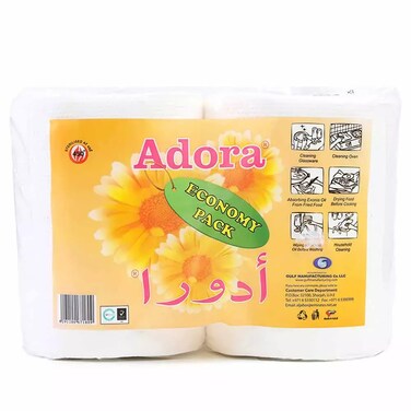 Adora Maxi Roll, Tissue Roll With Economy Pack- 2 X 150Mtrs