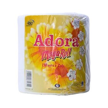 Adora Sterilized Mega Roll Super Absorbant Kitchen Towel- 150Mtrsx2Ply