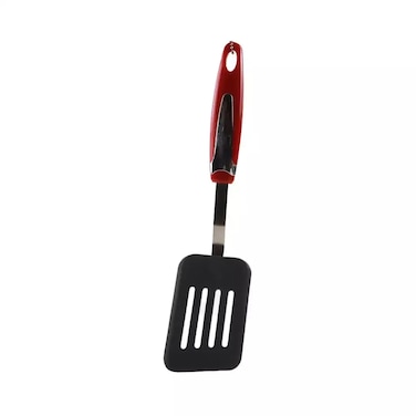 Slotted Nylon Spatula With Steel Handle Slotted Turner Flipper
