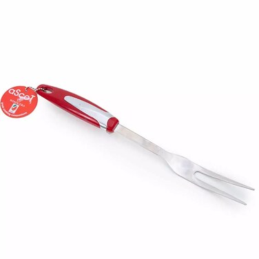 Ascot Cooking Fork; Stainless Steel Cooking Meat Fork; Carving Cooking Fork Sterling, Silver