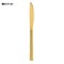 Kovar Stainless Steel Gold Plated Butter Knife Set Large Size- 6Pcs