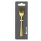 Kovar Stainless Steel Plain Golden Electroplated Cake Fork Set- 3Pcs