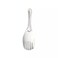 Raj Steel Rice Serving Silver Spoon, 25 Cm