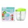 Easy Spin Cutter Food Chopper Bowl- Green