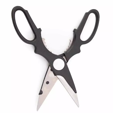 Partner Stainless Steel Kitchen Scissor- Black