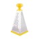 Stainless Steel 4 Sided Multifunctional Vegetable Grater Slicer- Yellow