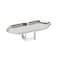 Stainless Steel Octagonal Shaped Serving Platter With Stand- Silver