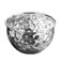 Stainless Steel Round Hammered Serving Bowl For Multipurpose Kitchen Use 25X15cm- Silver