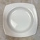 Dynasty Melamine Italy Designed 6.5 Inch Square Plate- White
