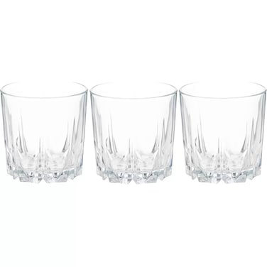 Pasabahce Sylvana Karat Tumbler Drinking Glass 330CC- 3pcs Set